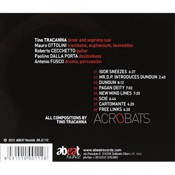 TINO TRACANNA ACROBATS NEW CD
