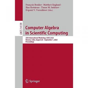 Computer Algebra in Scientific Computing