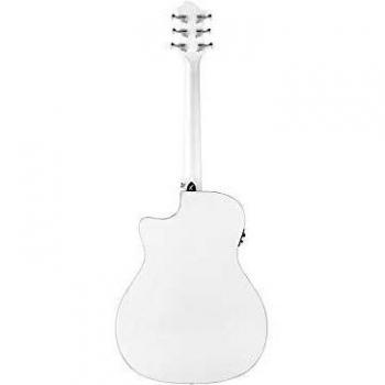 Guitare Dreadnought Hagstrom Siljan II CE Blanche