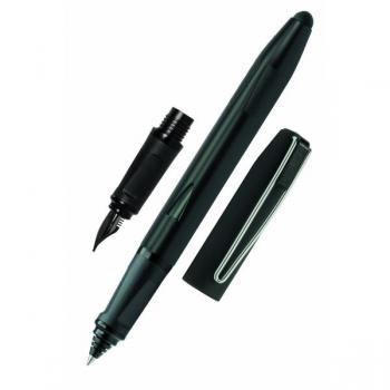 Stylos Plume-Roller Noir à Recharge