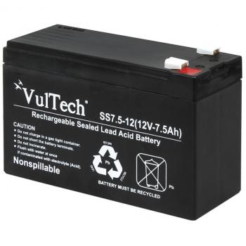 12V 7Ah Batteria al Piombo VULTECH GS-7AH Ermetica