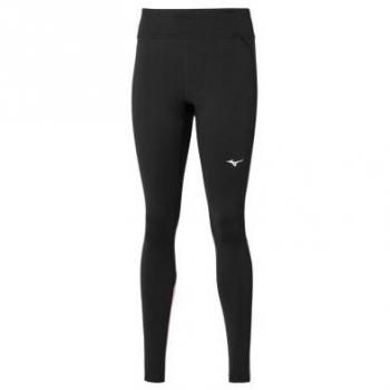 Damen-Trail-Running-Thermo-Tights Mizuno Warmalite – Schwarzer Sangria Sunset