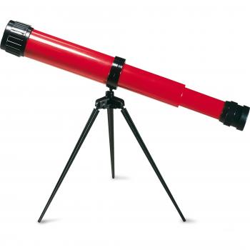 Telescopio Navir Explorer con treppiede, rosso
