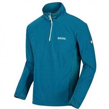Regatta Herren Boswell’ Extol Stretch Overhead Half Zip Grid Fleece – Größe 3XL – Dunkles Jeansblau