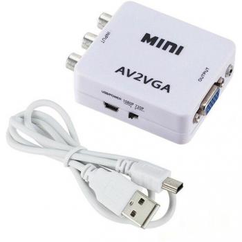 HD AV to VGA Converter