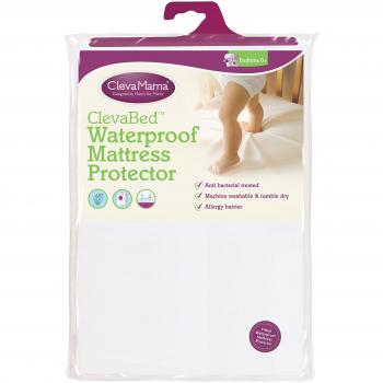 Beistellbett‑Schutzmatratzenhülle Clevamama – wasserfest & atmungsaktiv 90x40 cm