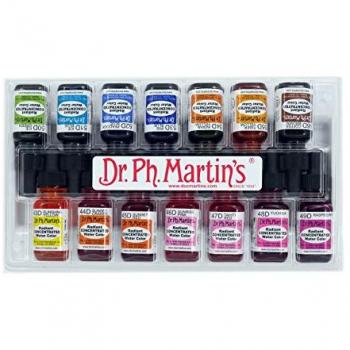 Dr. Ph. Martin's Radiant Watercolour Ink Set D 15ml