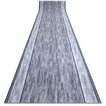 RugsX 67 cm x 490 cm Grey Anti-Slip Runner