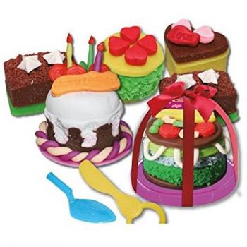 Bébé Gourmand – Pâte à Modeler Gâteau d'Anniversaire (À partir de 3 ans)