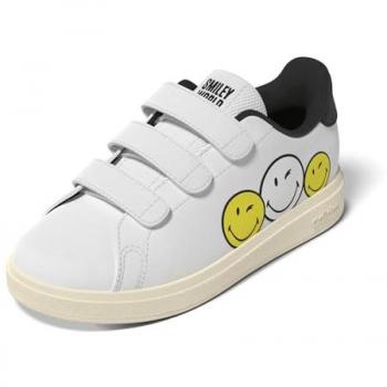 Adidas Advantage Kid's 12.5 UK Sizer Trainers – Cloud & Yellow