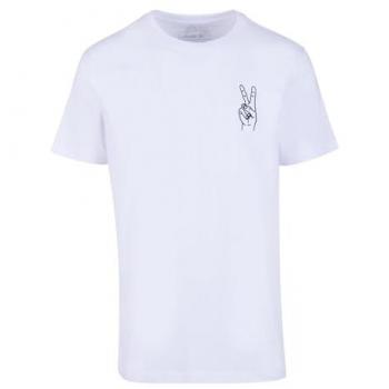 Top Mister Tee “Simbolo di Pace” Nero/bianco