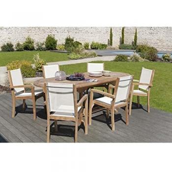 Salon de Jardin Macabane en Bois Teck