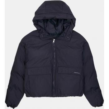 Jacket de Cuero Puffer para Mujer Black M