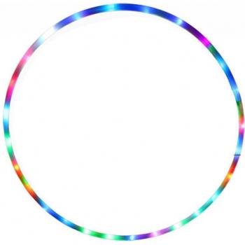 Home Indoor Multi-Color LED Exercise Circle for Yoga