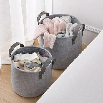 Large Felt Laundry Hamper