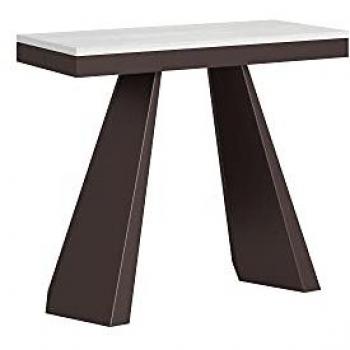 Consola 90x40/300 cm Diamante Evolution Estructura Oso Fresno Blanco