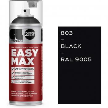 Spray Acrílico RAL 9005 Easy Max