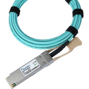CBO Avaya AOC QSFP Ricetrasmettitore BlueOptics Arancio