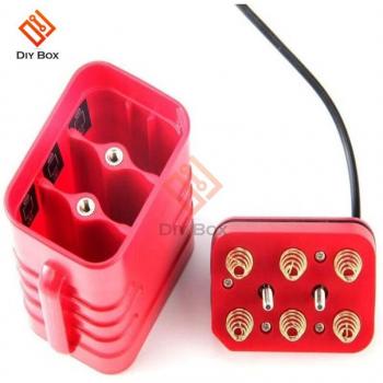 Support de batterie 18650 étanche avec fonction de charge et LED