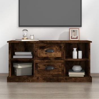Cajón para Televisor Mueble en Roble Ahumado Maison Exclusive