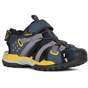 Geox Sandali J Borealis Navy/Giallo EU 32