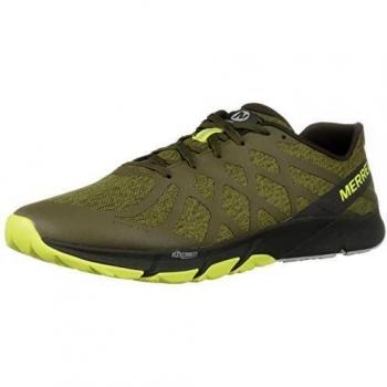 Merrell Herren Bare Access Flex 2 Laufschuh, Dunkelgrün, 41 EU