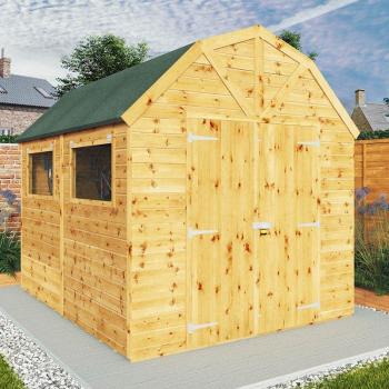 Mercia 10' x 8' Premium Shiplap Dutch Barn Shed