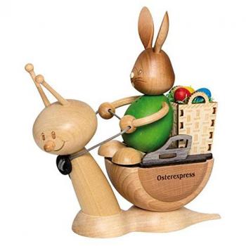 Kuhnert Holzfigur Stupsi mit Sunny