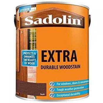 Sadolin 5L Extra Durable Woodstain Teak