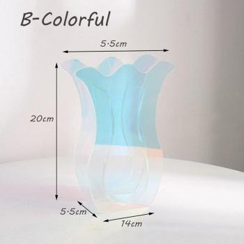 Modern Acrylic Home Decor Vase