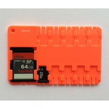 Funda protectora para tarjetas de memoria FT SD/SDHC/SDXC, 10 piezas
