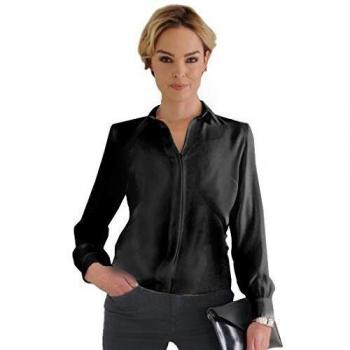 Donna Classica Bluse Nadine, schwarz, Gr. 38