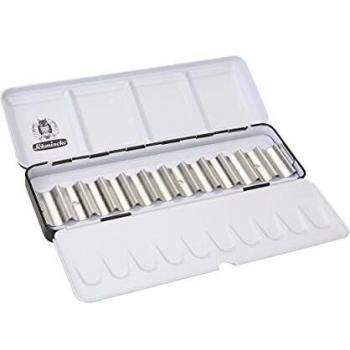 Coffret métal pour 12 tubes de peinture de 5 ml