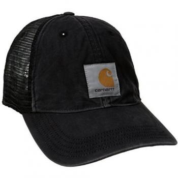 Carhartt Black Washed Cotton Duck Baseball Cap