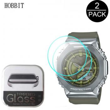 Película Protectora de Vidrio Templado para Casio G-SHOCK GM-S2100 (2 uds)