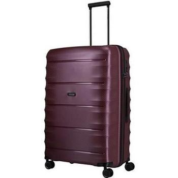 TITAN Koffer L groß mit 4 Rollen und TSA Schloss, Gepäck Serie HIGHLIGHT, 75 cm, 107 Liter, merlot
