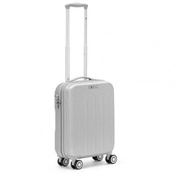 Valigia Rigida Roncato Flight 55 cm Argento