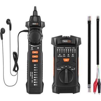 Testeur RJ11/RJ45 Multitool Mustbau avec Sonde NCV – CT03 Télécom & Électricité