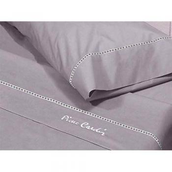 Arcadia Purple Cotton Bedspread Set by Pierre Cardin for 90cm Mattress