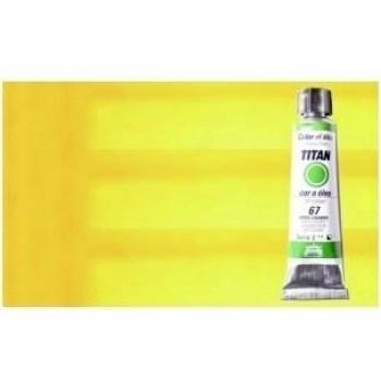 Pincel Hake 11245 #4 + Aceite Titan 20 g Amarillo Limón