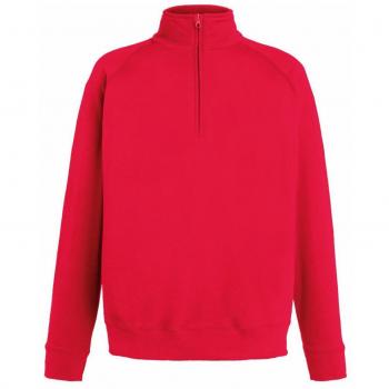 Mens Light‑Weight Red Zip Hoodie