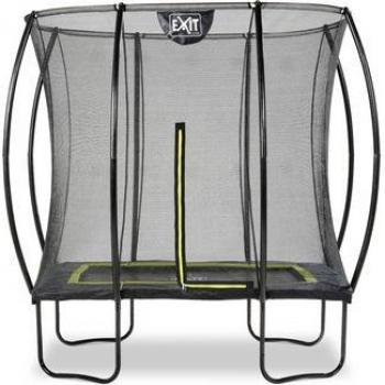 EXIT Silhouette Trampoline 5x7ft with Safety Net