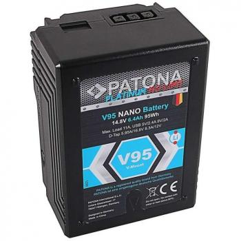 Patona V95 NANO Ersatzakku für Kamera