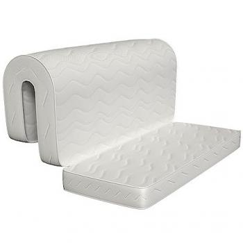 Materasso Pronto Letto 120x190 Waterfoam Pieghevole con Pretaglio 60 cm