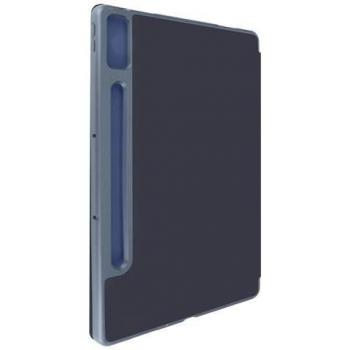 Funda Lenovo Tab P12 con Solapa y Teclado Azul