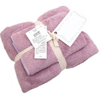 Toallas de baño absorbentes de microfibra, 2 piezas, manta de mano