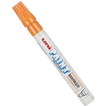 Marqueur permanent Uni-Ball orange point moyen