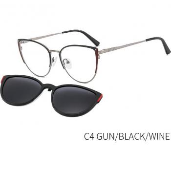 KANSEPT Cat Eye 2 In 1 Clip-On Glasses Frame B23115