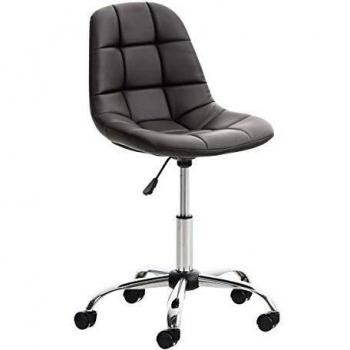 Chaise de bureau matelassée Emil