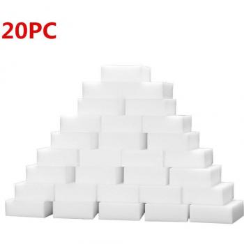 Éponge Magique 50 Pcs Nettoyage Cuisine Bureau Salle de Bain 100x60x20MM